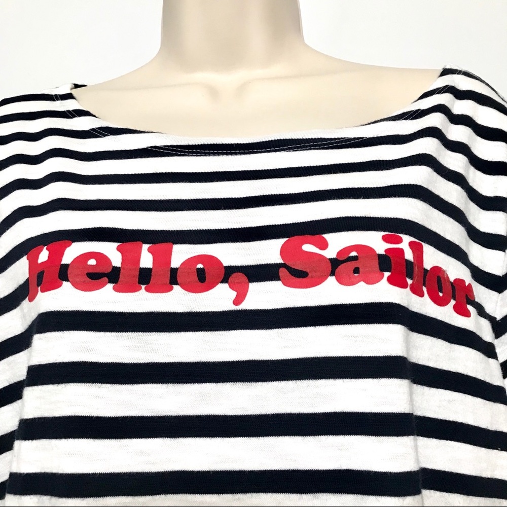 J Crew Limited Edition “Hello, Sailor” T-shirt - Picture 3 of 8